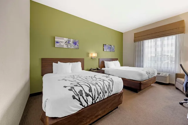 غرفة بسريرين كوين، Sleep Inn & Suites Columbia KY 4/7