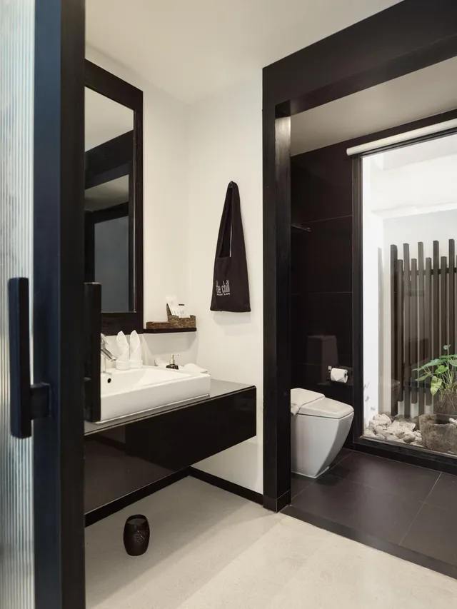 غرفة بسريرين منفصلين بإطلالة على المسبح، The Chill Resort and Spa Koh Chang 3/3
