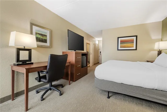 غرفة بسرير كينج بحوض استحمام لذوي الإعاقة، Best Western Fairmont 2/4