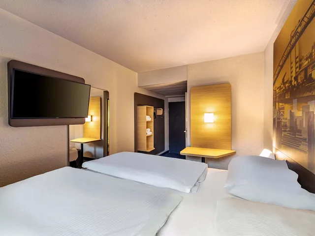 غرفة بسرير مزدوج، B&B Hotel Duisburg Hbf-Nord 6/10