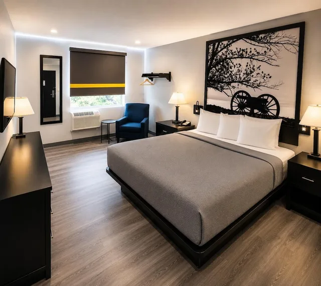 جناح استوديو بسرير كينج، Super 8 By Wyndham Lexington Park/California Area 1/7