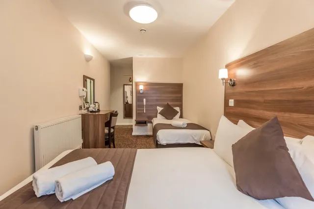 غرفة ثلاثية بسرير مزدوج وسرير فردي، Prince Regent Hotel Excel London 3/3
