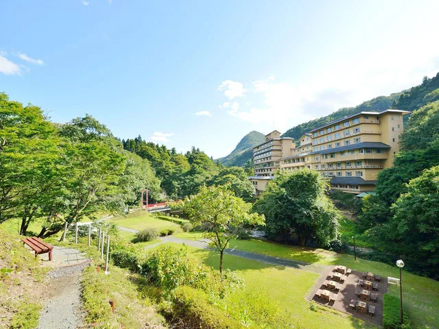 Modern, Working Area, Twin Beds, Mountain View، Musubinoyado Airinkan 1/1
