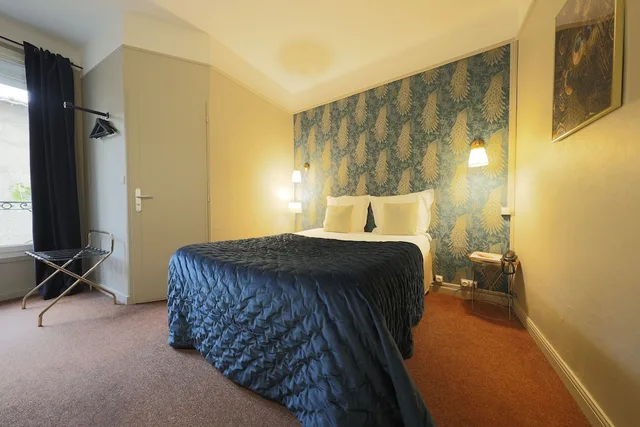 غرفة كومفورت بسرير مزدوج، Azur Reims Hotel 3/8