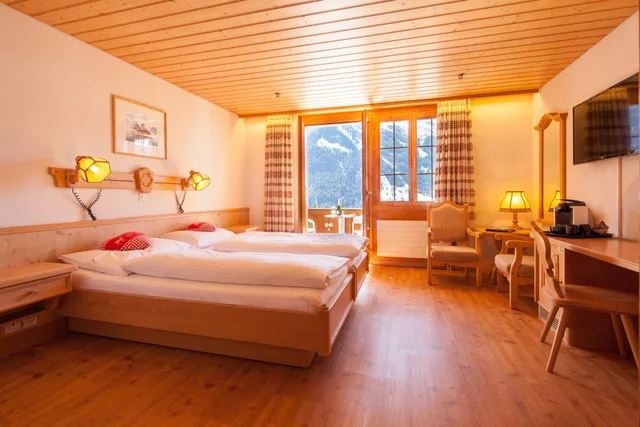 غرفة قياسية بسرير فردي، Hotel Alpenhof 1/2