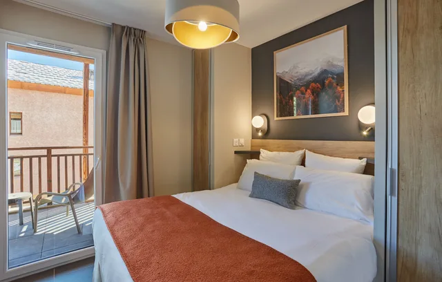 شقة بـ3 غرف نوم، Residence Odalys le Mont d'Auron 1/3
