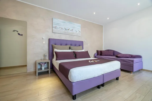 غرفة كبيرة بسرير مزدوج، Hotel Soffio D'estate 6/8