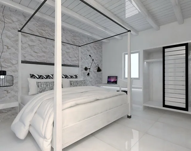 Windmill, Deluxe, Suite, Queen Bed, Shared Pool، Smy Mediterranean White Santorini - Adults Only 1/5