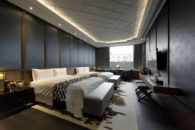غرفة بزنس بسريرين مزدوجين، Yunping Hotel 1/2