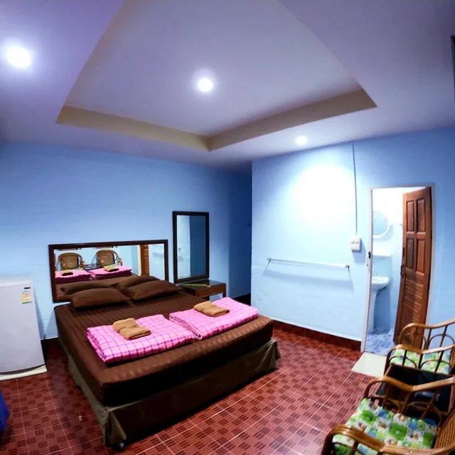غرفة ديلوكس بسرير مزدوج، Somjainuk Resort 2 3/5