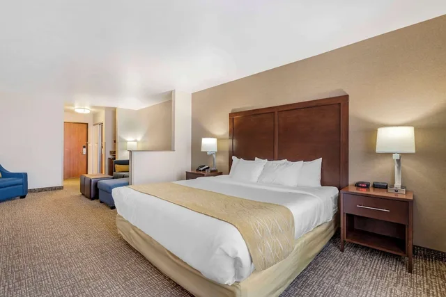 غرفة قياسية مع أريكة، Comfort Inn & Suites Mitchell I-90 1/3