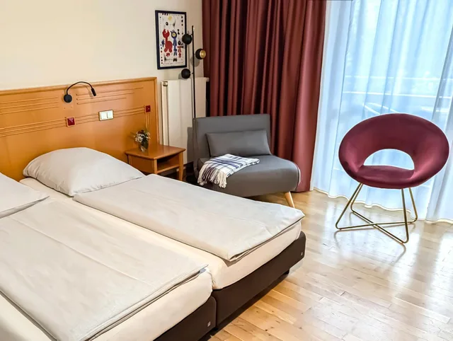 غرفة قياسية بسريرين منفصلين، Boulevard Hotel Altstadt Schwerin 1/2
