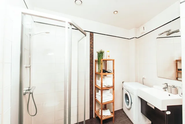 شقة بسريرين منفصلين وسريرين كوين بـ3 غرف نوم بمطبخ، Tallinn City Apartments 2 bedroom 3/3