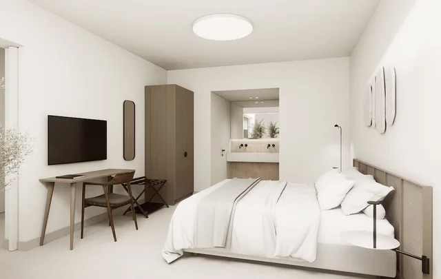 جناح فاخر بسريرين كينج وسرير فردي، Scala Boutique Hotel & Suites 2/7
