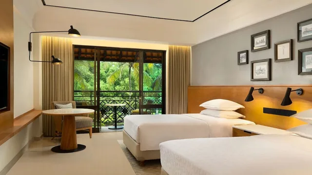 غرفة غراند بسريرين منفصلين بإطلالة على الحديقة بشرفة، Mustika Yogyakarta Resort & Spa 1/5