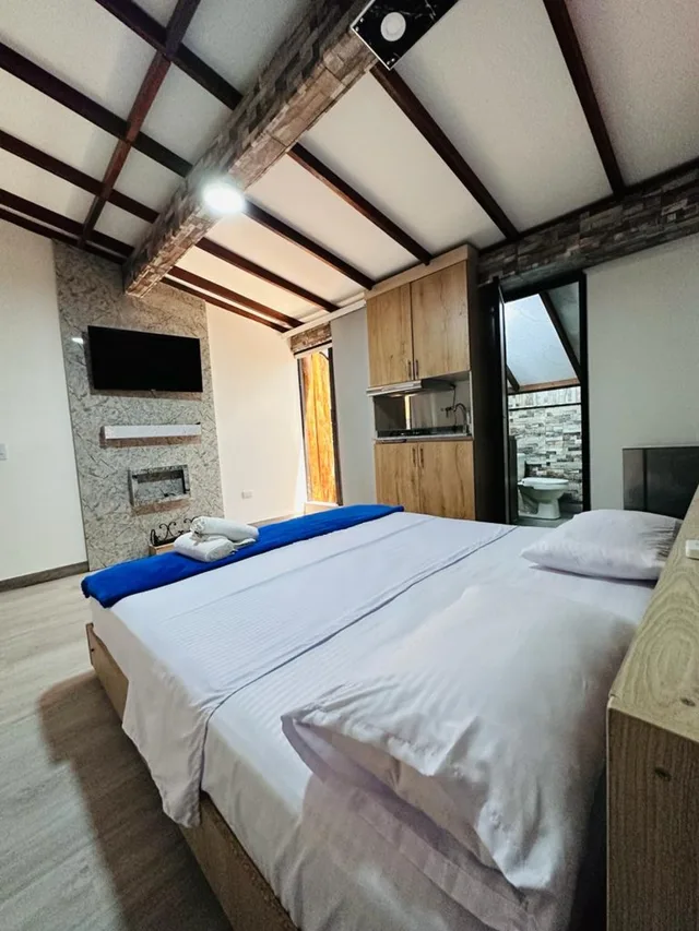 غرفة فاخرة بسرير مزدوج، Hotel Lares 70 3/10