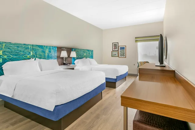 غرفة بسريرين كوين لذوي الإعاقة، Hampton Inn Richmond 3/7
