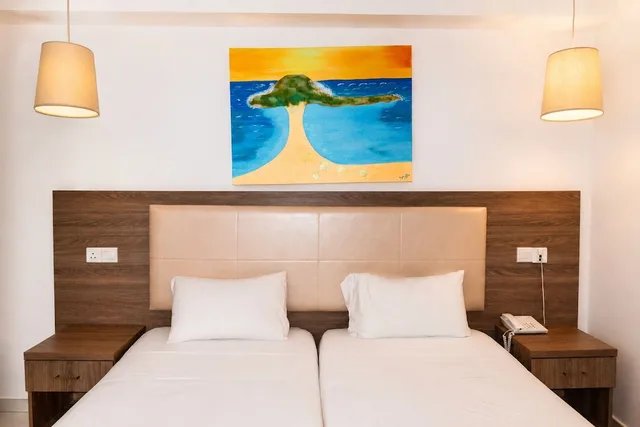 غرفة قياسية بسرير مزدوج بإطلالة على البحر، Corfu 6/9