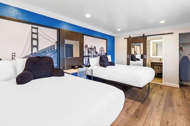 غرفة بسريرين مزدوجين، Signature Inn San Francisco Marina District 1/4