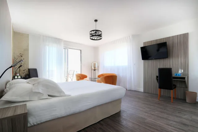 غرفة بسرير مزدوج، Best Western Hotel Le Bellevue 1/5
