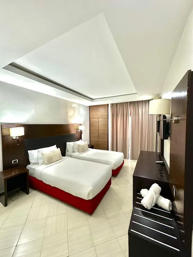 غرفة بسريرين منفصلين، Hotel Oscar 3/3