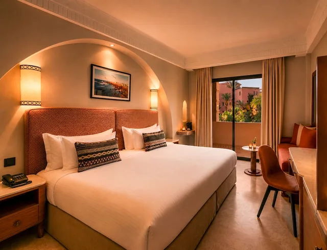 غرفة مزدوجة سوبيريور، Hivernage And Spa Hotel 6/10