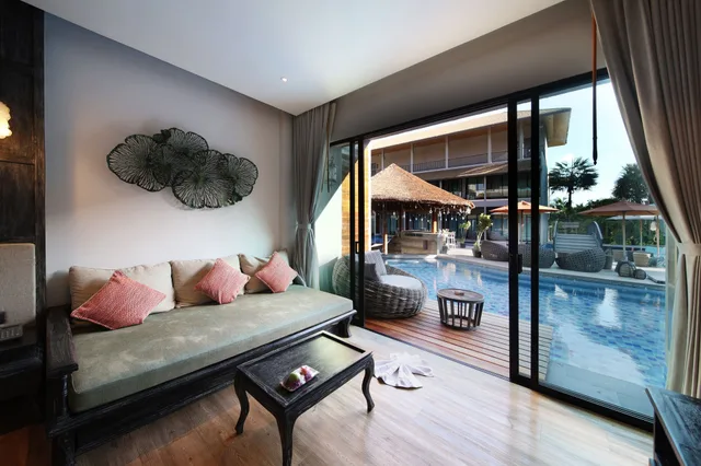 Deluxe, Twin Beds, Pool Access، Ananya Lipe Resort 6/9
