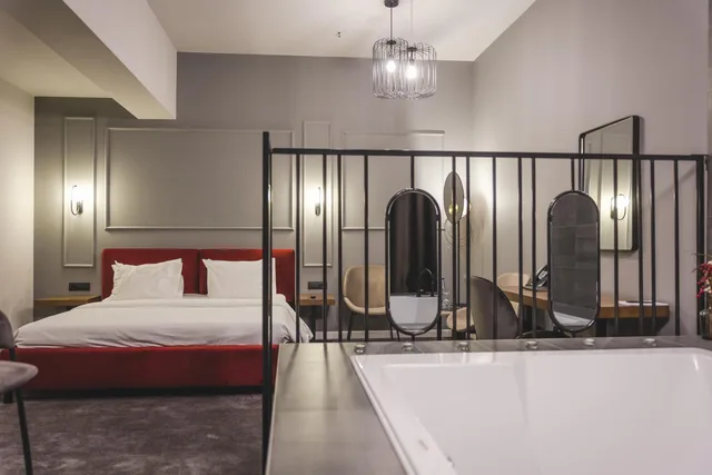 جناح ديلوكس بسرير كينج، Boscovich Boutique Hotel 1/7
