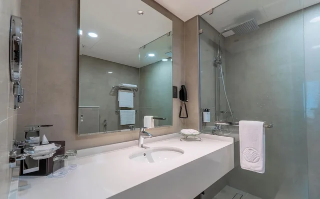 شقة بسرير كينج بغرفة نوم واحدة، Beach Bay Hotel Mirfa, Edge by Rotana 7/7
