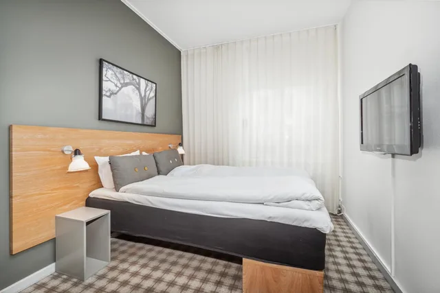 غرفة صغيرة بسرير مزدوج، Ibsens Hotel 3/6