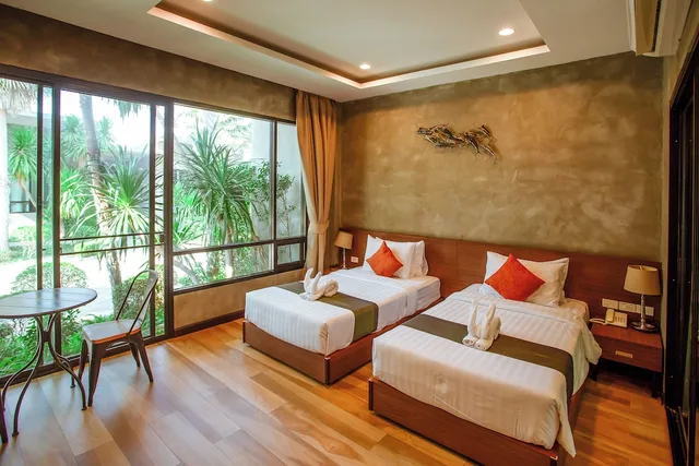 Garden Villa, Twin Beds، Blue River Resort 3/10