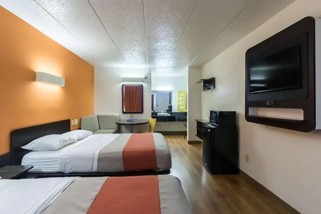 غرفة ديلوكس رباعية، Motel6 Crawfordsville, IN 1/10