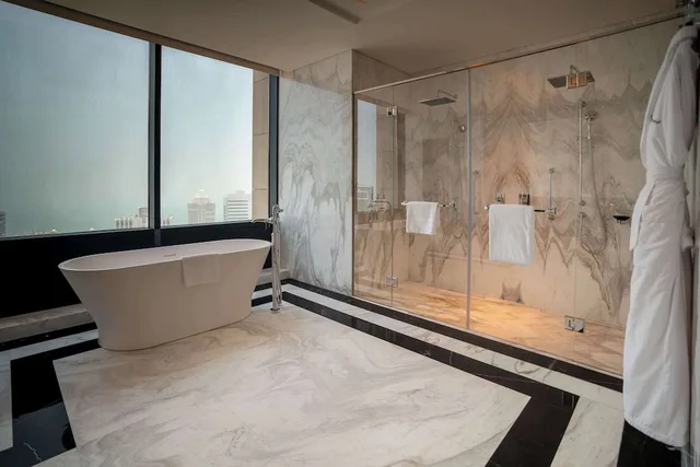 جناح رئاسي بسرير كينج، Waldorf Astoria Doha West Bay 4/4