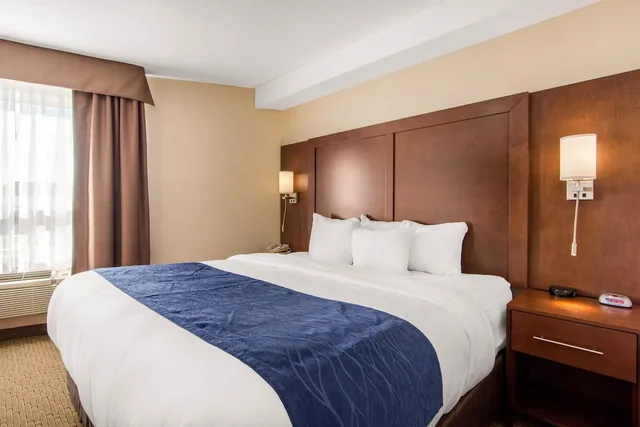 غرفة بسرير كوين مع أريكة، Comfort Inn & Suites Medicine Hat Shopping Centre 1/3