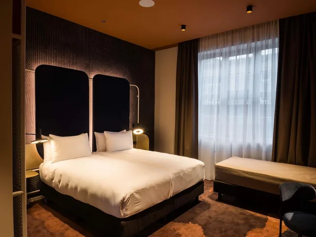 غرفة ديلوكس بسرير مزدوج وسرير فردي، You Hotel Budapest - Handwritten Collection 5/10