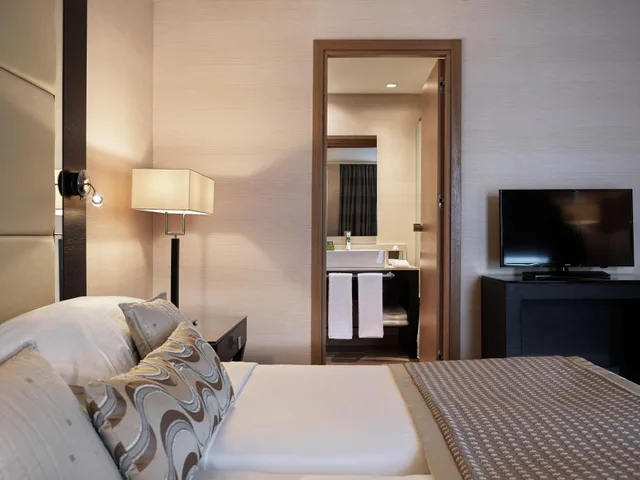 غرفة مزدوجة تنفيذية بإطلالة على المدينة، Galaxy Hotel Iraklio 1/2