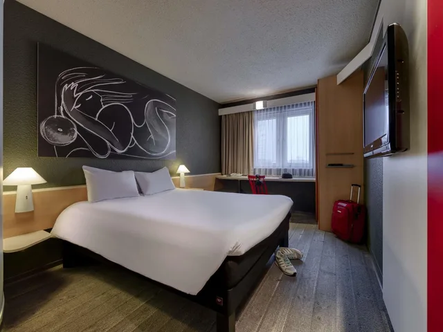 غرفة قياسية بسرير كوين، Ibis Muenchen Parkstadt Schwabing 2/10