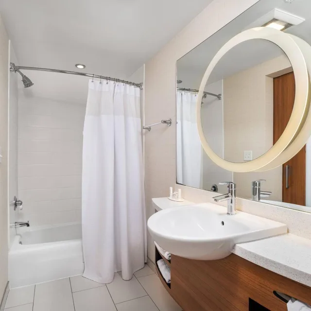 استوديو بسريرين كوين بإطلالة على النهر مع سرير سحّاب إضافي، Springhill Suites Chattanooga Downtown Cameron Harbor 4/6