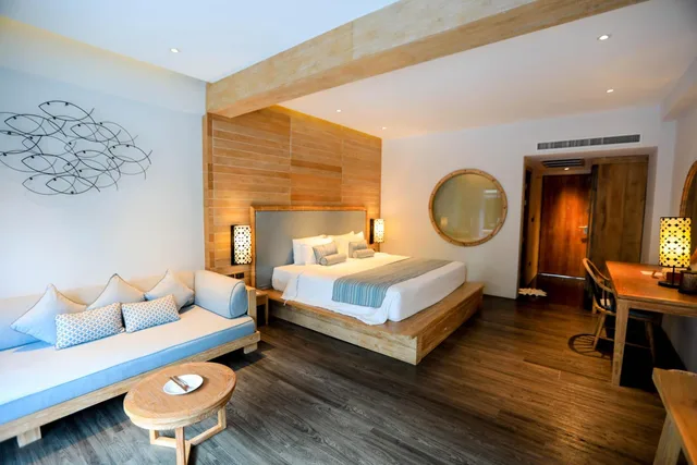 غرفة سوبيريور بسرير مزدوج أو سريرين منفصلين بإطلالة على المسبح، Akira Lipe Resort 3/7