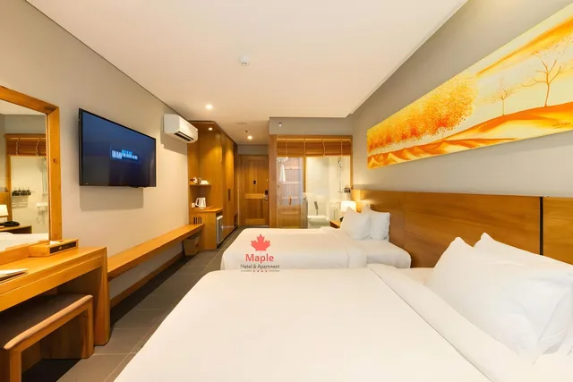 غرفة عائلية بسرير فردي، Maple Hotel Apartment 1/1