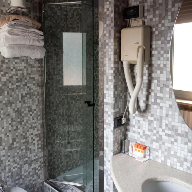 غرفة اقتصادية بسرير مزدوج، Hotel Aleramo 3/4