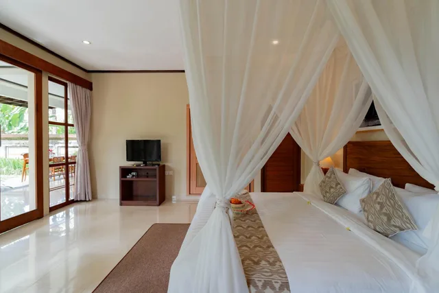 فيلا بسريرين كوين بـ3 غرف نوم بمسبح خاص، Budhi Ayu Villas Ubud 1/4