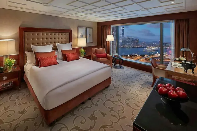 غرفة كلوب بسريرين منفصلين بإطلالة على المرفأ، Mandarin Oriental Hong Kong 3/9