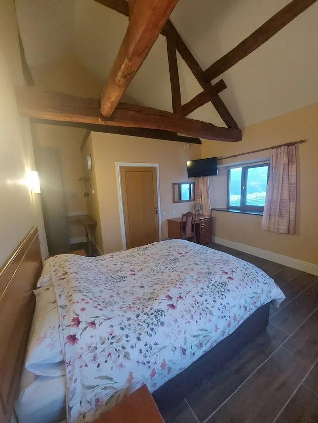 شقة بسريرين كينج وسرير فردي بغرفتي نوم مع أريكة، Padley Farm B&B 2/10