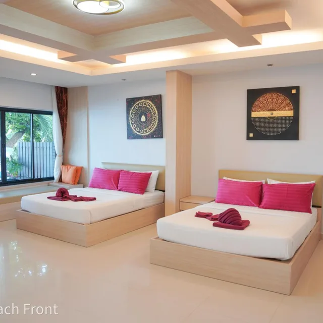 غرفة عائلية بإطلالة على البحر، Silver Sand Samed Hotel & Resort 2/5