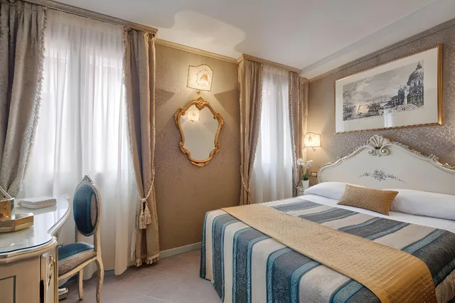 غرفة بسريرين مزدوجين بإطلالة، Antica Locanda Al Gambero 1/1