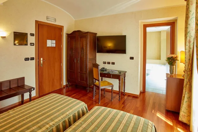 غرفة بسرير مزدوج أو سريرين منفصلين، Hotel Liberty 9/10