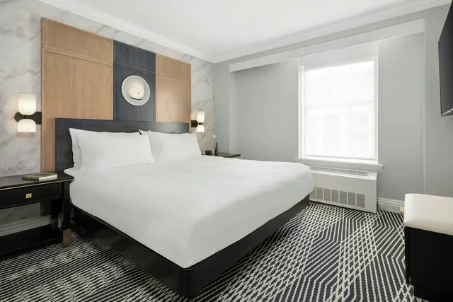 جناح جونيور بسرير كينج مع أريكة، Marriott Vacation Club Pulse At the Mayflower Washington D C 2/9