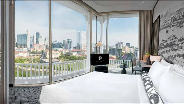 غرفة بإطلالة على النهر، Novotel Singapore Robertson Quay 2/3