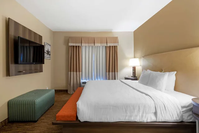 جناح بسرير كينج مع أريكة لذوي الإعاقة، Best Western Plus DFW Airport Suites 1/4